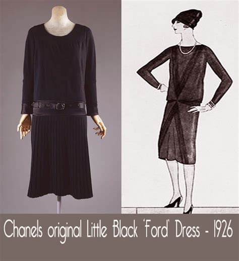 1900 chanel little black dresse|chanel little black dress images.